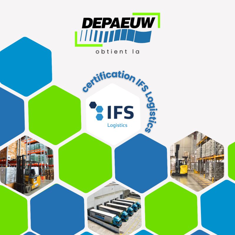 DEPAEUW Obtient la certification IFS