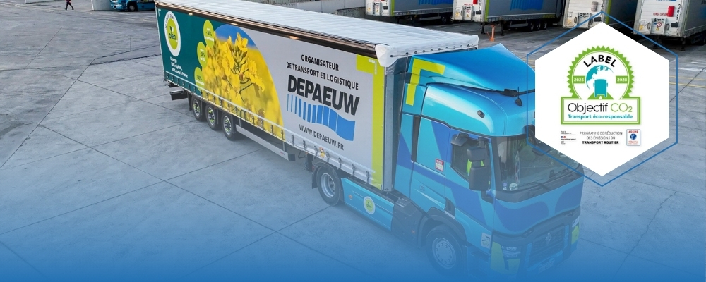 DEPAEUW renouvelle son Label Objectif CO2 jusqu'en 2028